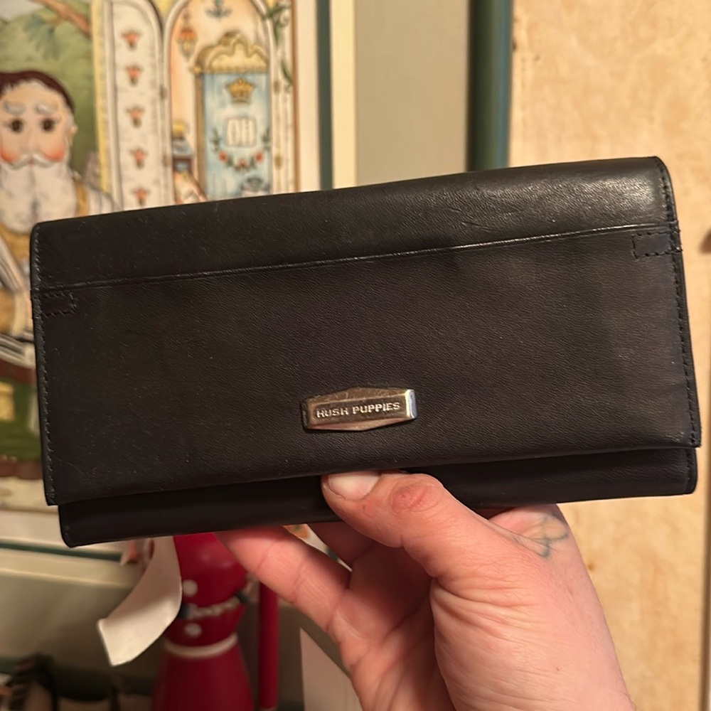 Black 3 fold women’s wallet